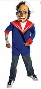 Salty the Clown Child Costume Medium 5-7 yrs - Picture 1 of 1