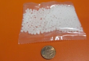 Polypropylene Solid Plastic Balls Sphere .156" (5/32") Dia, Pkg of 500 pcs - Picture 1 of 10