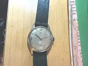 Omega Stahl Cal. 30T2 Ca. Vintage 1940-1949 Uhrmacher Meister gereinigt Patina - Bild 1 von 3