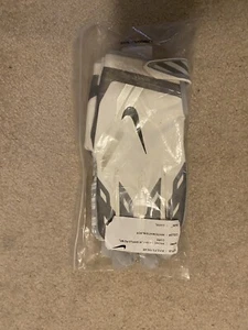 Nike Vapor Shield FG NFL Football Gloves XXXXL Cold Weather Thermal White Gray - Picture 1 of 2