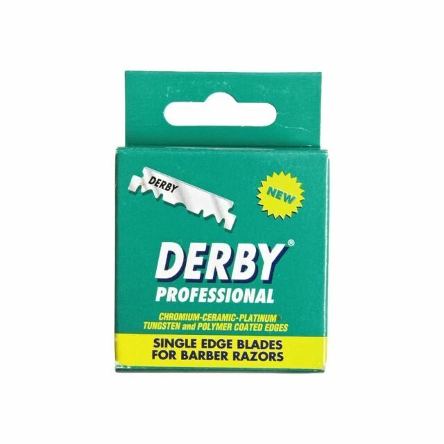 Derby 1300050 Single Edge Razor Blades - 100 Count
