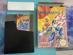 Nintendo NES Game: Mega Man 4 PAL-A Boxed Rare Megaman