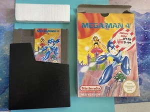 Nintendo NES Game: Mega Man 4 PAL-A Boxed Rare Megaman - Picture 1 of 9
