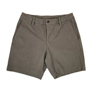 Lululemon Herren Commission 7" Stretch Canvas Shorts dunkelolivgrün Größe 31 - Bild 1 von 9