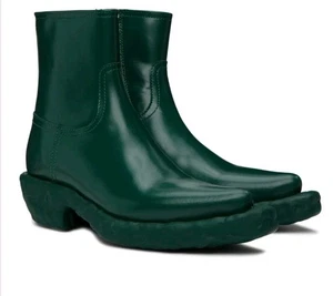 Stivaletti CamperLab Venga unisex in pelle verde taglia 9 - Foto 1 di 10