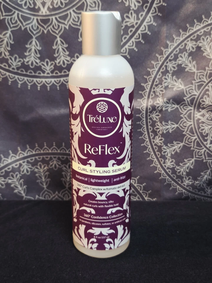 Treluxe Reflex Curl Styling Serum, Transparente, Fl Oz 8 Novo - Imagem 1 de 3