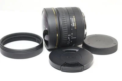 AS IS Sigma 8mm F/3.5 EX DG CIRCULAR FISHEYE AF Lens For Canon EF - Image 1 of 4