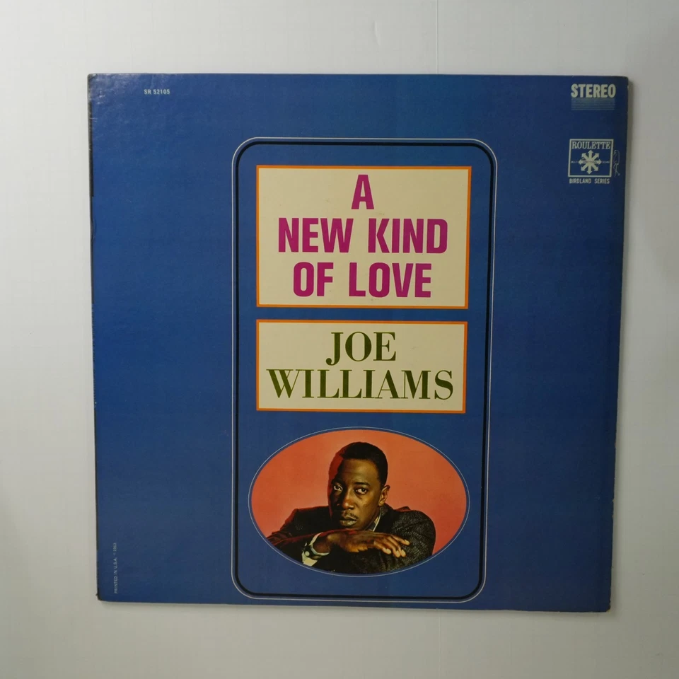 Joe Williams – A New Kind of Love – Roulette SR 52105 – Jazz LP Stereo Foto 1 de 4