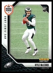 2025 Panini Instant Kyle McCord ROOKIE RPS FIRST LOOK 1/467 SP Eagles #18 RC 🔥 - Bild 1 von 2