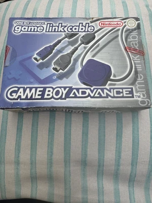 GAME LINK CABLE Ufficiale AGB-005 *CONFEZIONE* Game Boy Advance - Immagine 1 di 4