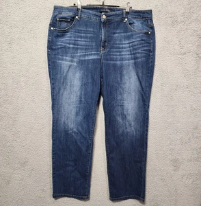 Code Bleu Jeans Womens Denim Plus Size 20W Straight Leg - Picture 1 of 6