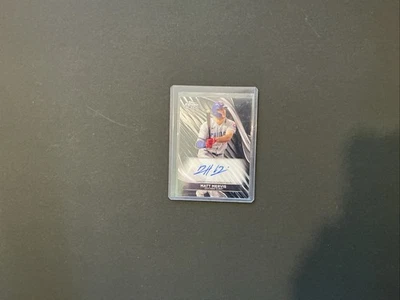 2024 Topps Chrome Black - Autographs Matt Mervis #CBA-MME (AU) - Image 1 of 2