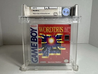 Wordtris - Wata 9.6 A+ Sealed, Game Boy Spectrum Holobyte 1992 USA Top POP - Image 1 of 4