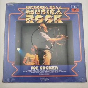 Joe Cocker Historia De La Musica Rock LP Polydor 2861302 1982 Import - SEALED - Picture 1 of 10