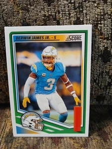 2025 Panini  Score Derwin James Jr. #214 Los Angeles Chargers  - Picture 1 of 2