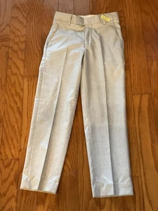 Calvin Klein, Boys Size 8 Reg, Light Gray Pants, Waist 24”, Inseam 22-1/2”.  EUC - Picture 1 of 8