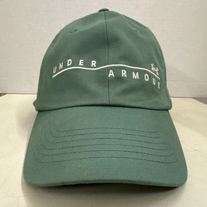 Under Armour Women’s Baseball Cap StrapBack Adjustable Hat One Size Green - Picture 1 of 6