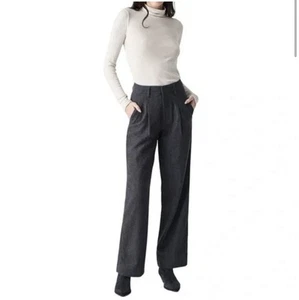 NWT Faherty Rory Wool Blend Trousers Size XS - Picture 1 of 7
