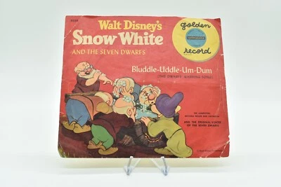 Walt Disney - LITTLE GOLDEN RECORD, 45rpm, Branca de Neve e os Sete Anões, RD30 - Imagem 1 de 3