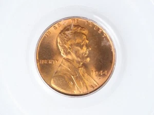 1944-D Lincoln Cent MS66RD PCGS - Picture 1 of 4