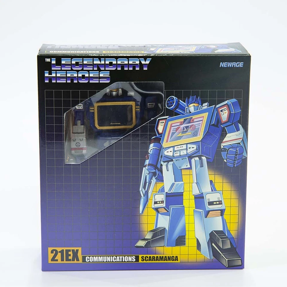Newage Soundwave NA H21EX Scaramanga Soundblaster toy color Ver  Figure toy - Image 1 of 4