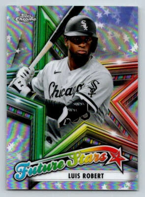 2021 Topps Chrome Future Stars #FS1 Luis Robert (ref 189467) - Image 1 of 2