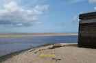 Photo 6X4 Budle Water Flowing Past Old Pier Waren Mill Note How The Sand  C2019
