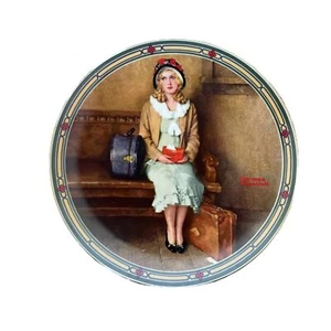Edwin Knowles "A Young Girl's Dream" by Norman Rockwell 8.5 Inches COA & Booklet - Picture 1 of 4