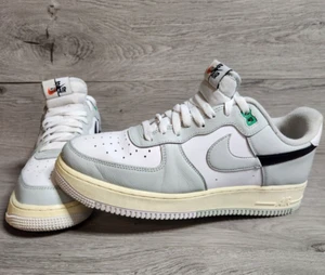 Nike Air Force 1 '07 LV8 Low Split Light Silver White Black DZ2522-001 Gr. 10,5 - Bild 1 von 8