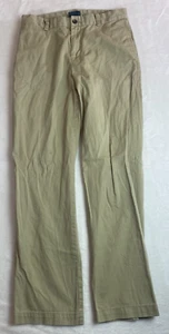 Polo Ralph lauren Pants Youth size 20 Khaki straight chino Stretch Beige Cotton - Picture 1 of 8