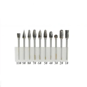 6mm Tungsten Carbide Rotary Burrs 3/32'' Shank Router Bits Milling Mill Cutter  - Picture 1 of 16