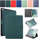 For iPad Mini Air Pro 9.7 10.2" 10.5" 11" Smart Stand Cover Case w Pencil Holder