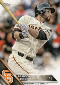 Lot of (10) 2016 Topps Mini BRANDON BELT Card LOT SP/1000 #424 Giants - Picture 1 of 1