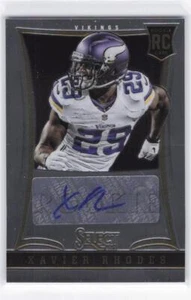 Autógrafos de novato Panini Select Xavier Rhodes #248 2013 #/499 radiocontrol - Imagen 1 de 2