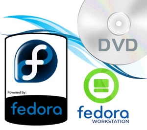 DVD en vivo y estación de trabajo Fedora 39 de 64 bits de instalación de Linux - Imagen 1 de 2