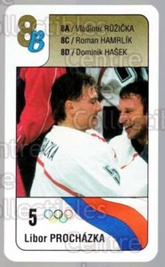 1998-99 Czech Bonaparte National Team #8B Libor Prochazka