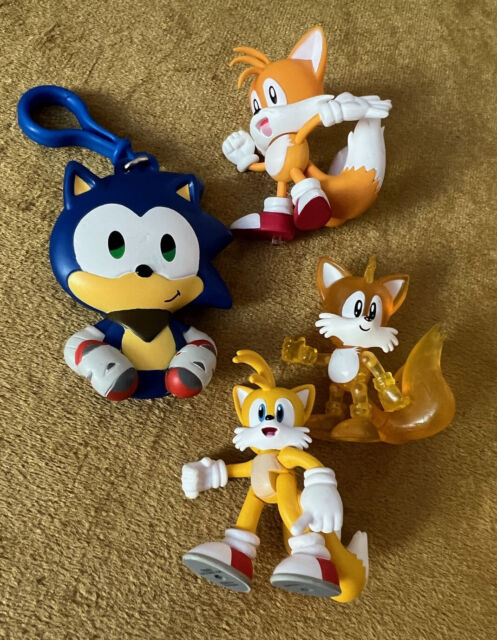 Figuras de acción de Sonic, 4.8 pulgadas de alto, juguetes sónicos, figuras  de acción coleccionables (paquete de 5)