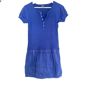 Ralph Lauren Polo Blue Tennis Shortsleeve Cotton Dress Girls XL 14 Adult S - Picture 1 of 14