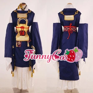 Touken Ranbu Online cosplay costume Uniform Mikazuki Munechika Halloween Kimono - Picture 1 of 12