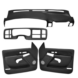 Coverlay Black Door Panel Dash Cover Kit 18-598C63FH-BLK For 03-07 Chevy GMC - Picture 1 of 10