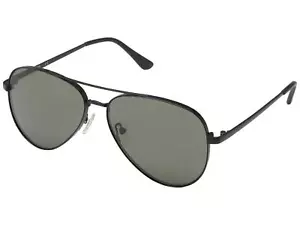 Kenneth Cole Reaction KC2829 Designer Pilot Sunglasses Matte Black/Green 58 mm - Picture 1 of 1