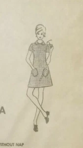 McCALL'S PATRÓN DE VESTIDO VINTAGE MISSES - RECORTADO - 9571 - Imagen 1 de 4