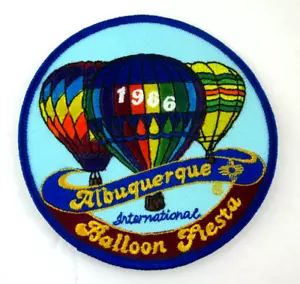 1986 Albuquerque International Ballon Fiesta Aufnäher 4" - Bild 1 von 2