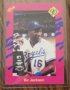 Bo Jackson 1990 CLASSIC PINK #T25 Kansas City Royals - Picture 1 of 2