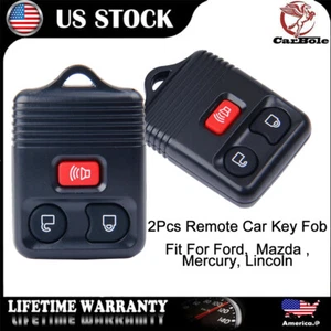 Paquete de 2 llaveros de control remoto para automóvil sin llave para Ford Expedition Ranger 1998-2012 - Imagen 1 de 12