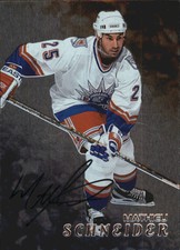 1998-99 (MAPLE LEAFS) Be A Player Autographs #239 Mathieu Schneider