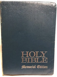 VTG Holy Bible King James Version Crusade Bible Publishers 1973 Memorial Edition - Picture 1 of 10