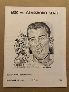 MONTCLAIR STATE UNIV  @ GLASSBORO STATE COL  COLLEGE FOOTBALL PROGRAMS  1969 EX - Picture 1 of 1