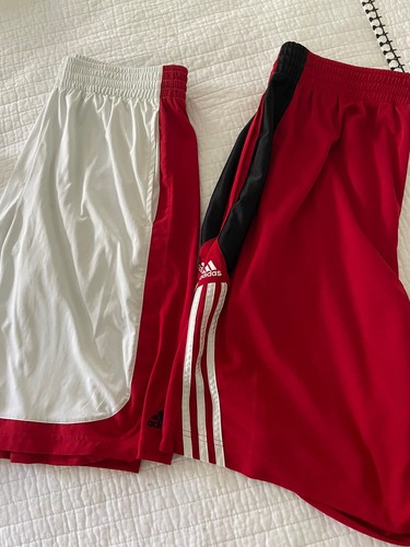 Adidas Men’s Size L Basketball Athletic Shorts Lot Of 2