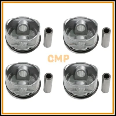 Juego de 4 anillos de pistones de motor para Hyundai Kia G4GC 2000-2012 2,0 L L L4 23410-23710 Foto 1 de 4